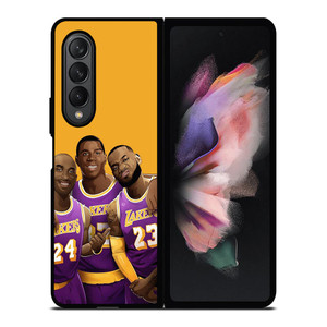 LOS ANGELES LAKERS PLAYERS Samsung Z Fold 3 Case LOS ANGELES LAKERS PLAYERS Samsung Z Fold 3 Case