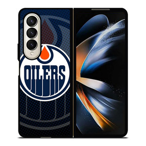 EDMONTON OILERS LOGO 3 Samsung Z Fold 4 Case