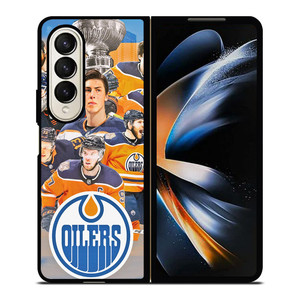 EDMONTON OILERS TEAM Samsung Z Fold 4 Case EDMONTON OILERS TEAM Samsung Z Fold 4 Case