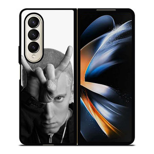EMINEM HORNS RAPPER Samsung Z Fold 4 Case EMINEM HORNS RAPPER Samsung Z Fold 4 Case