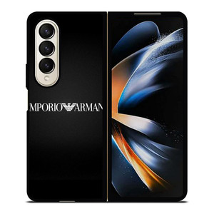 EMPORIO ARMANI LOGO Samsung Z Fold 4 Case EMPORIO ARMANI LOGO Samsung Z Fold 4 Case