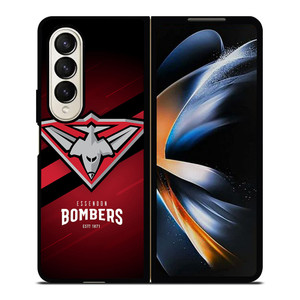ESSENDON BOMBERS AFL LOGO Samsung Z Fold 4 Case