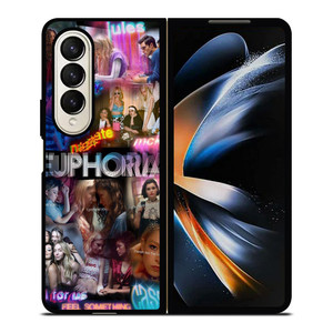 EUPHORIA CHARACTERS COLLAGE Samsung Z Fold 4 Case EUPHORIA CHARACTERS COLLAGE Samsung Z Fold 4 Case