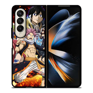 FAIRY TAIL ANIME CHARACTERS Samsung Z Fold 4 Case FAIRY TAIL ANIME CHARACTERS Samsung Z Fold 4 Case