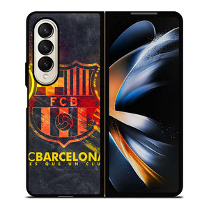 FC BARCELONA LOGO Samsung Z Fold 4 Case FC BARCELONA LOGO Samsung Z Fold 4 Case