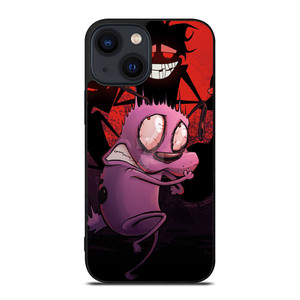 COURAGE THE COWARDLY DOG 2 iPhone 14 Plus Case COURAGE THE COWARDLY DOG 2 iPhone 14 Plus Case