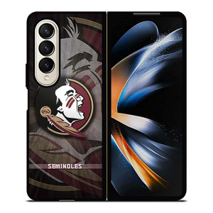 FLORIDA STATE SEMINOLES FSU LOGO Samsung Z Fold 4 Case FLORIDA STATE SEMINOLES FSU LOGO Samsung Z Fold 4 Case