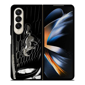 FORD MUSTANG LOGO 2 Samsung Z Fold 4 Case FORD MUSTANG LOGO 2 Samsung Z Fold 4 Case