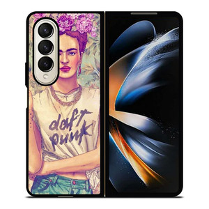 FRIDA KAHLO DAFT PUNK Samsung Z Fold 4 Case FRIDA KAHLO DAFT PUNK Samsung Z Fold 4 Case