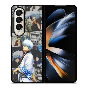 GINTAMA SAKATA GINTOKI COLLAGE Samsung Z Fold 4 Case GINTAMA SAKATA GINTOKI COLLAGE Samsung Z Fold 4 Case
