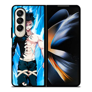 GRAY FULLBUSTER FAIRY TAIL ANIME COOL Samsung Z Fold 4 Case GRAY FULLBUSTER FAIRY TAIL ANIME COOL Samsung Z Fold 4 Case