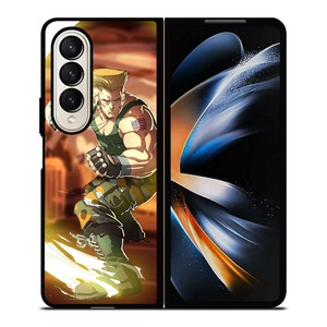 GUILE STREET FIGHTER 2 Samsung Z Fold 4 Case GUILE STREET FIGHTER 2 Samsung Z Fold 4 Case