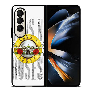 GUN AND ROSES LOGO 3 Samsung Z Fold 4 Case GUN AND ROSES LOGO 3 Samsung Z Fold 4 Case