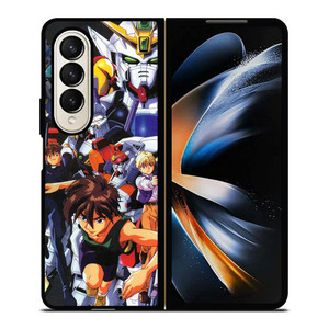 GUNDAM CHARACTERS Samsung Z Fold 4 Case GUNDAM CHARACTERS Samsung Z Fold 4 Case