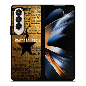 HAMILTON LOGO Samsung Z Fold 4 Case HAMILTON LOGO Samsung Z Fold 4 Case