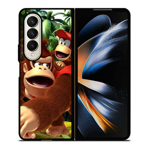 HAPPY DONKEY KONG COUNTRY Samsung Z Fold 4 Case