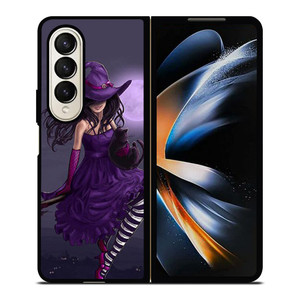 HAPPY HALLOWEEN WITCH Samsung Z Fold 4 Case HAPPY HALLOWEEN WITCH Samsung Z Fold 4 Case