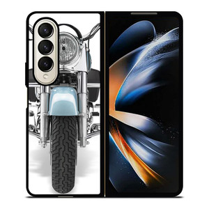 HARLEY DAVIDSON FRONT VIEW Samsung Z Fold 4 Case HARLEY DAVIDSON FRONT VIEW Samsung Z Fold 4 Case