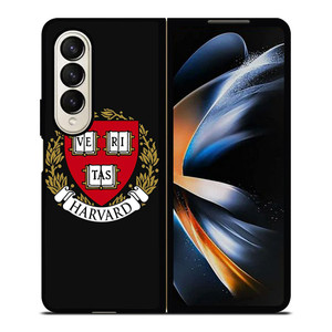 HARVARD UNIVERSITY LOGO Samsung Z Fold 4 Case HARVARD UNIVERSITY LOGO Samsung Z Fold 4 Case