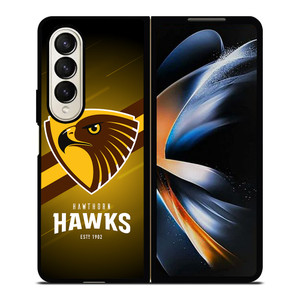 HAWTHORN HAWKS 1902 AFL Samsung Z Fold 4 Case HAWTHORN HAWKS 1902 AFL Samsung Z Fold 4 Case