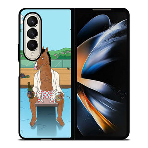 HOLLYWOOD BOJACK HORSEMAN Samsung Z Fold 4 Case HOLLYWOOD BOJACK HORSEMAN Samsung Z Fold 4 Case