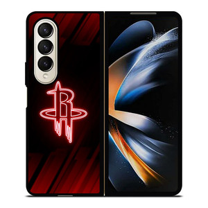 HOUSTON ROCKETS LOGO Samsung Z Fold 4 Case HOUSTON ROCKETS LOGO Samsung Z Fold 4 Case