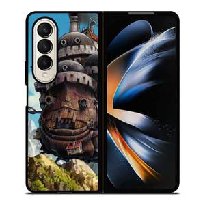 HOWL'S MOVING CASTLE 3 Samsung Z Fold 4 Case HOWL'S MOVING CASTLE 3 Samsung Z Fold 4 Case