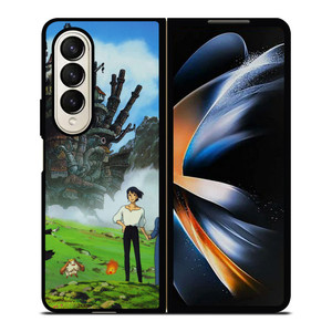 HOWL'S MOVING CASTLE Samsung Z Fold 4 Case HOWL'S MOVING CASTLE Samsung Z Fold 4 Case