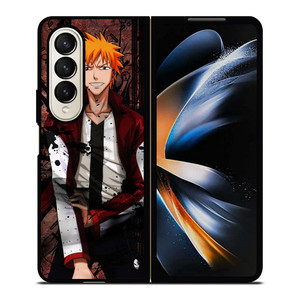 ICHIGO KUROSAKI BLEACH Samsung Z Fold 4 Case ICHIGO KUROSAKI BLEACH Samsung Z Fold 4 Case