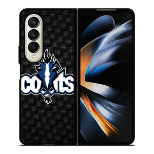 INDIANAPOLIS COLTS LOGO Samsung Z Fold 4 Case INDIANAPOLIS COLTS LOGO Samsung Z Fold 4 Case