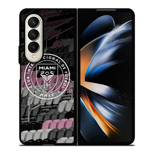 INTER MIAMI LOGO 3 Samsung Z Fold 4 Case INTER MIAMI LOGO 3 Samsung Z Fold 4 Case