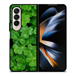 IRISH SHAMROCK CLOVER Samsung Z Fold 4 Case IRISH SHAMROCK CLOVER Samsung Z Fold 4 Case