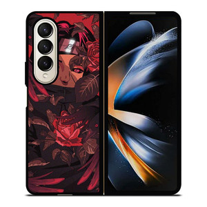 ITACHI UCHIHA FLOWER Samsung Z Fold 4 Case ITACHI UCHIHA FLOWER Samsung Z Fold 4 Case