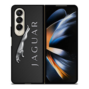 JAGUAR CAR LOGO Samsung Z Fold 4 Case JAGUAR CAR LOGO Samsung Z Fold 4 Case