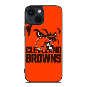 CLEVELAND BROWNS LOGO 2 iPhone 14 Plus Case CLEVELAND BROWNS LOGO 2 iPhone 14 Plus Case