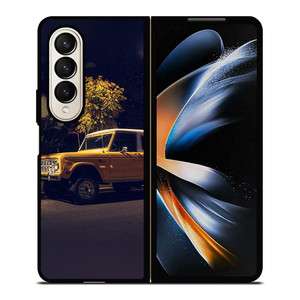 JEEP CAR NIGHT Samsung Z Fold 4 Case JEEP CAR NIGHT Samsung Z Fold 4 Case