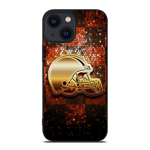 CLEVELAND BROWNS HELMET iPhone 14 Plus Case