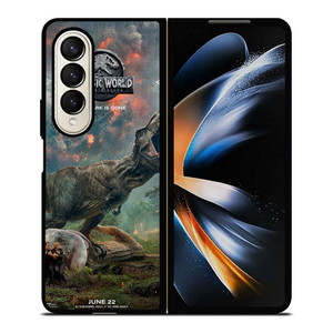 JURASSIC WORLD 2 Samsung Z Fold 4 Case JURASSIC WORLD 2 Samsung Z Fold 4 Case