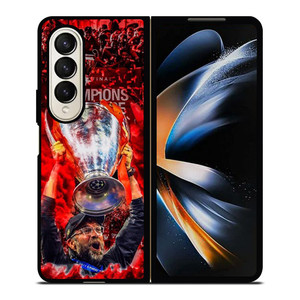JURGEN KLOPP LIVERPOOL CHAMPIONS Samsung Z Fold 4 Case JURGEN KLOPP LIVERPOOL CHAMPIONS Samsung Z Fold 4 Case