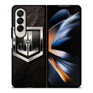 JUSTICE LEAGUE LOGO Samsung Z Fold 4 Case JUSTICE LEAGUE LOGO Samsung Z Fold 4 Case