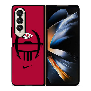 KANSAS CITY CHIEFS HELMET Samsung Z Fold 4 Case