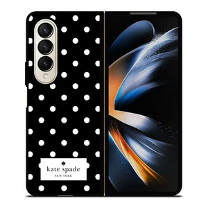 KATE SPADE POLKA BLACK Samsung Z Fold 4 Case KATE SPADE POLKA BLACK Samsung Z Fold 4 Case