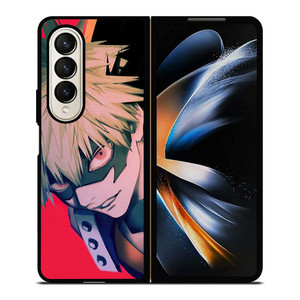 KATSUKI BAKUGO ANIME ART Samsung Z Fold 4 Case KATSUKI BAKUGO ANIME ART Samsung Z Fold 4 Case