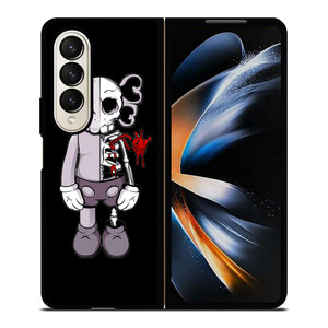 KAWS BLACK 2 Samsung Z Fold 4 Case