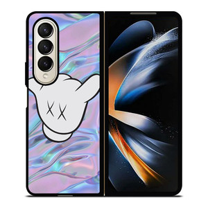 KAWS GLOVES Samsung Z Fold 4 Case KAWS GLOVES Samsung Z Fold 4 Case