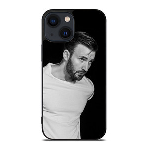 CHRIS EVANS IN BLACK iPhone 14 Plus Case CHRIS EVANS IN BLACK iPhone 14 Plus Case