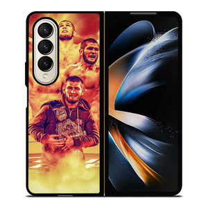 KHABIB NURMAGOMEDOV CHAMPIONS Samsung Z Fold 4 Case KHABIB NURMAGOMEDOV CHAMPIONS Samsung Z Fold 4 Case