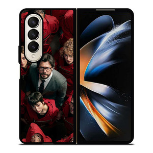 LA CASA DE PAPEL MONEY HEIST CHARACTERS Samsung Z Fold 4 Case LA CASA DE PAPEL MONEY HEIST CHARACTERS Samsung Z Fold 4 Case