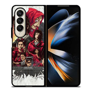 LA CASA DE PAPEL MONEY HEIST Samsung Z Fold 4 Case LA CASA DE PAPEL MONEY HEIST Samsung Z Fold 4 Case