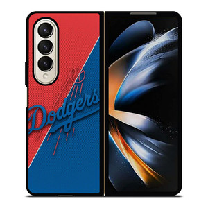 LA DODGERS LOGO MLB 4 Samsung Z Fold 4 Case LA DODGERS LOGO MLB 4 Samsung Z Fold 4 Case